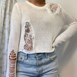LF knit sweater
